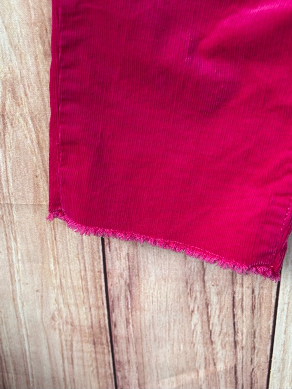 TALBOTS Women’s corduroy Jeans Sz 8 medium mid rise pink stretch $109 - Picture 7 of 16